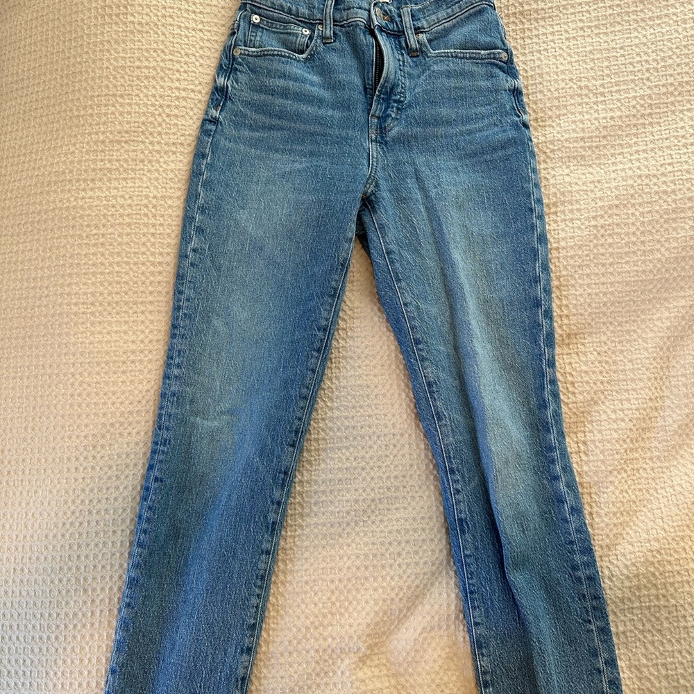 Madewell Women's Vintage High Waisted Jeans in Blue